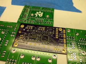 Solder paste and placing components
